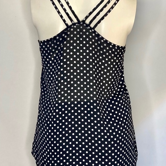 Papermoon x Stitch Fix Polka Dot Benette Multi Strap Blouse (Small) - Picture 9 of 10